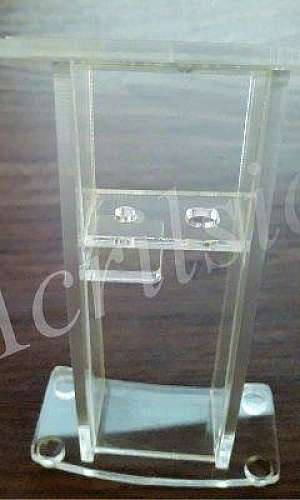 Púlpito em acrílico Púlpito em acrílico