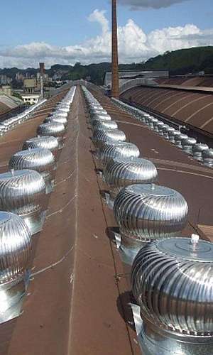 Sistema de ventilação comercial Sistema de ventilação comercial